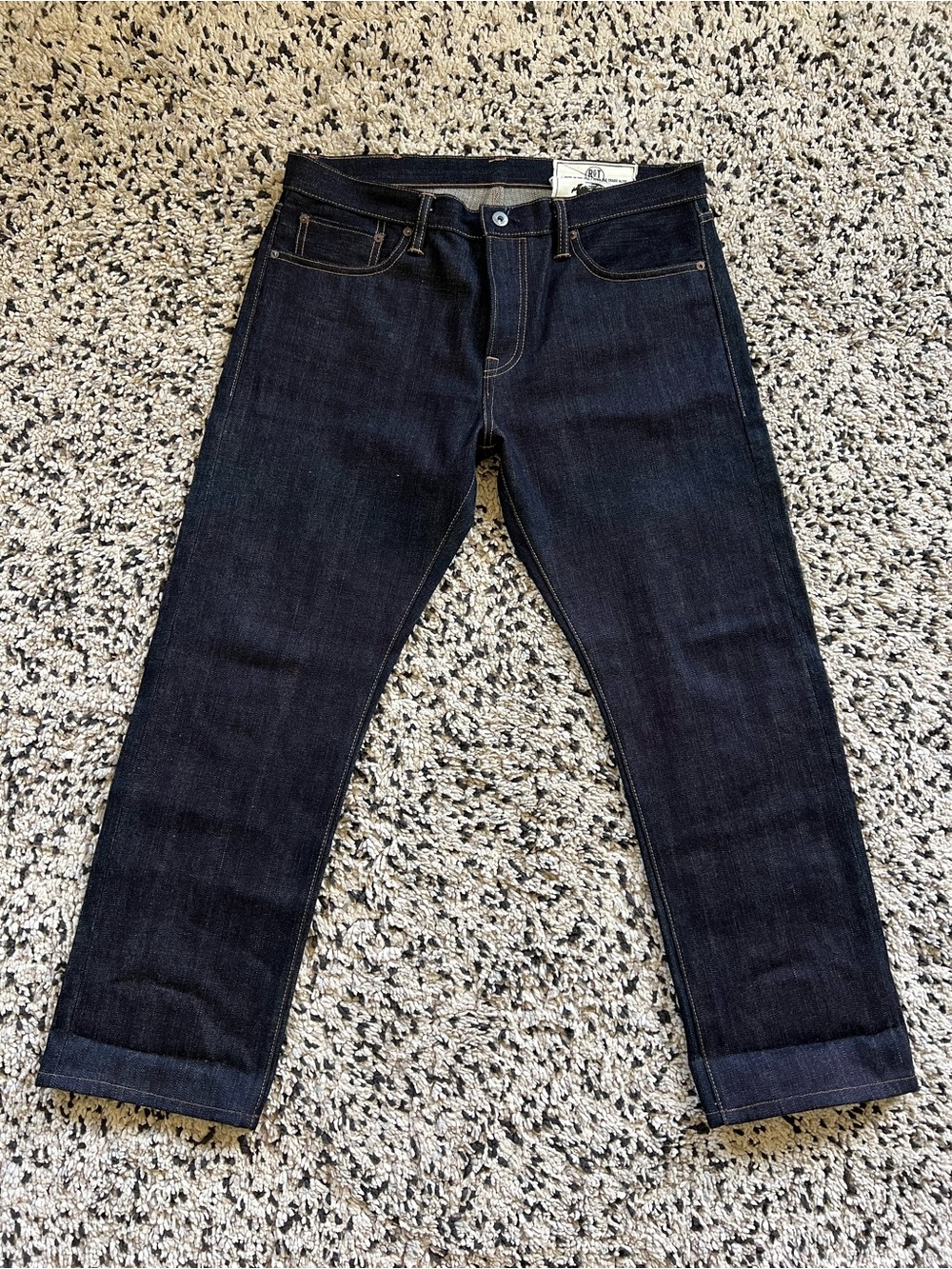Rogue Territory Selvedge Jeans Japanese Denim Slim Straight Men’s 34 x 28